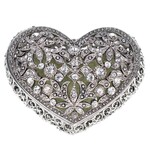 Olivia Riegel Silver Luxembourg Heart Box
