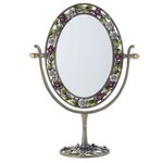 Olivia Riegel Sophie Oval Magnified Standing Mirror
