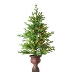 Winward Floral & Seasonal Decor St. Catherine Pre-Lit Artificial Christmas Tree 3.5'
