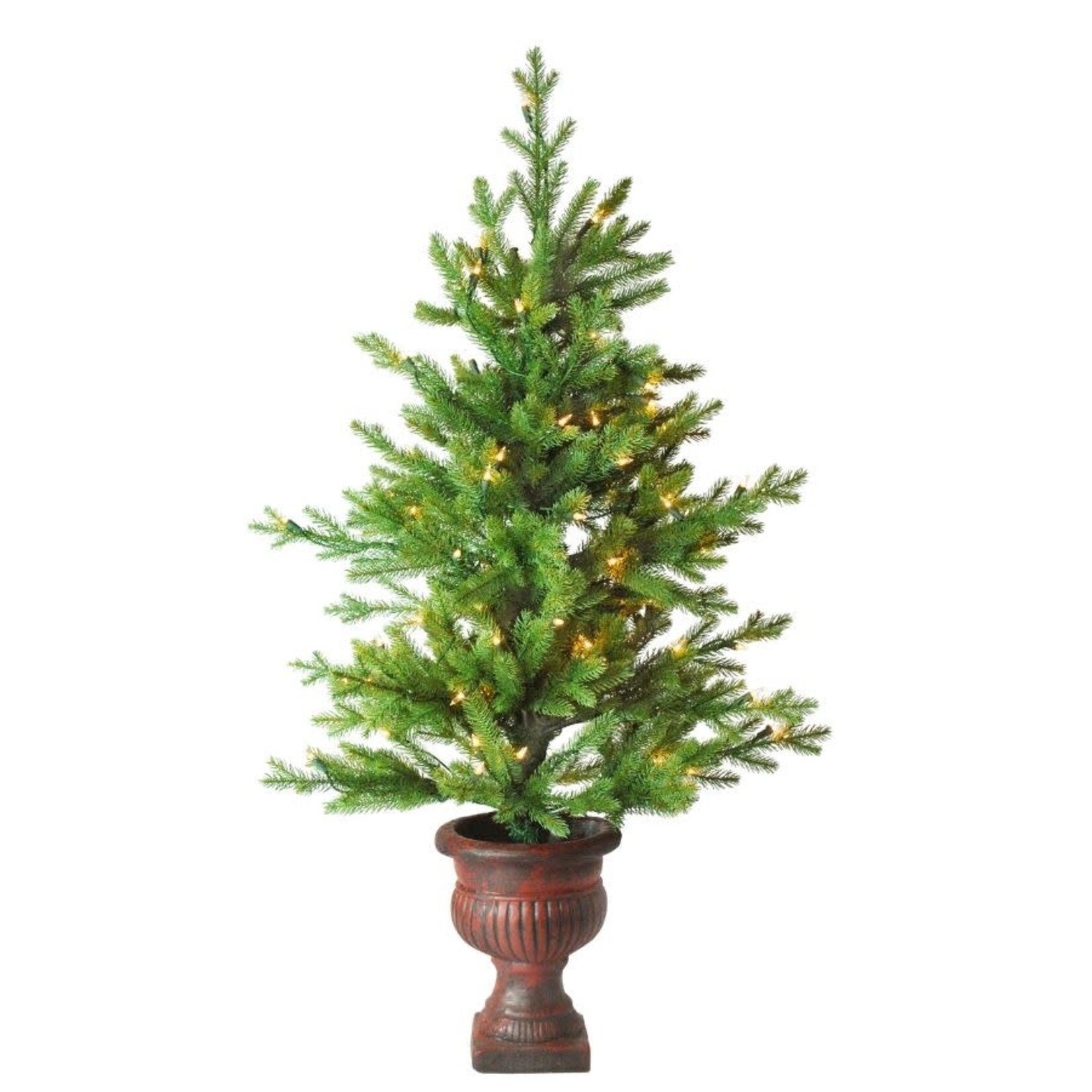 Winward Floral & Seasonal Decor St. Catherine Pre-Lit Artificial Christmas Tree 3.5'