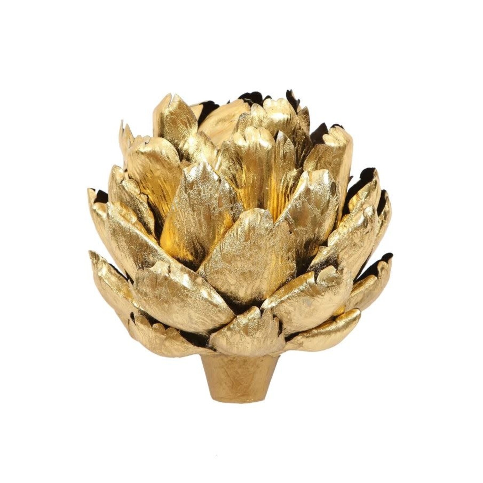 Winward Floral & Seasonal Decor Goldleaf Faux Artichoke 6.5"