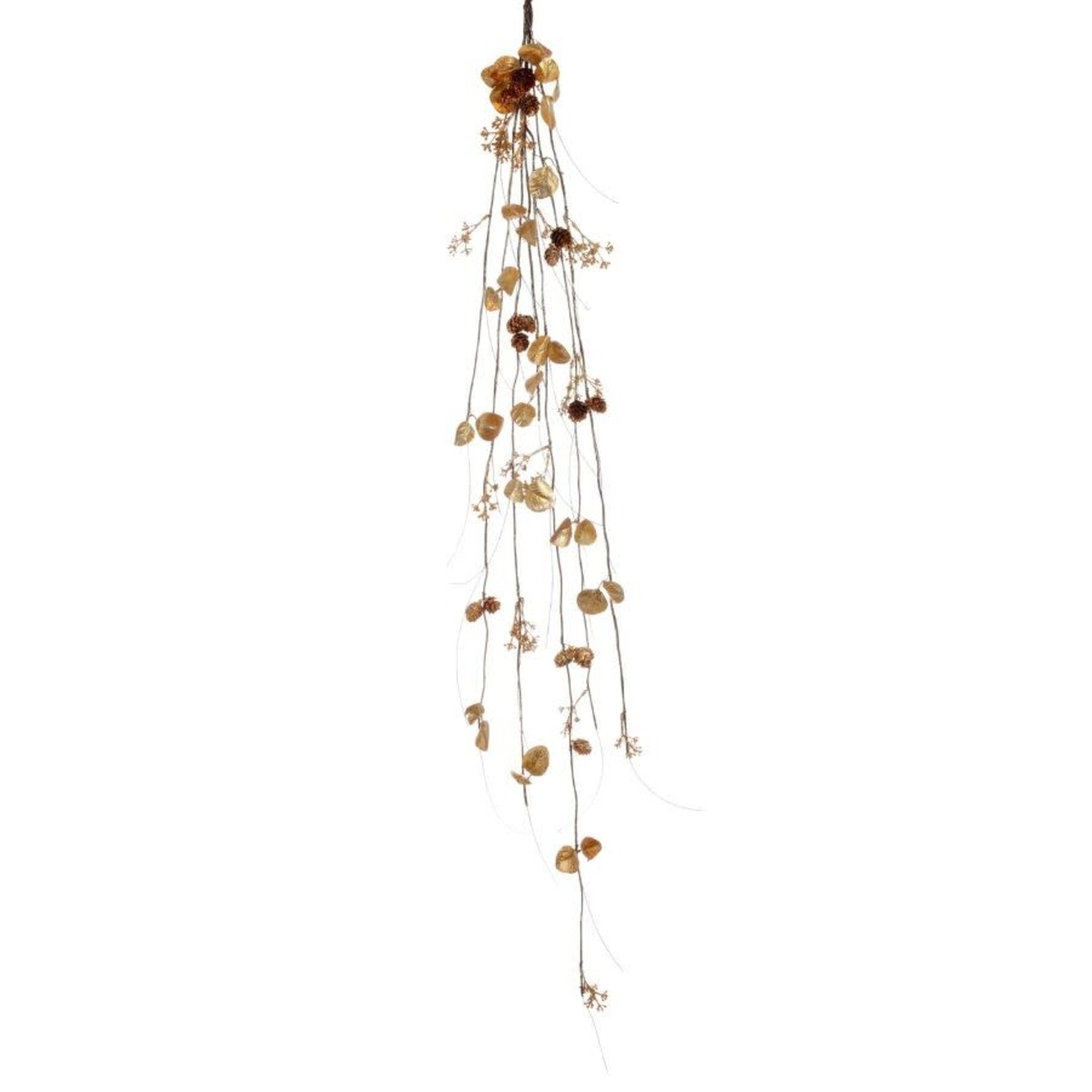 Winward Floral & Seasonal Decor Holiday Twig Cone Garland 55"