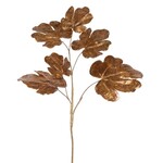 Winward Floral & Seasonal Decor Gold Grape Leaf Branch 26''