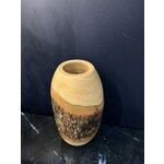 Tremont Floral Wood Vase 7x12
