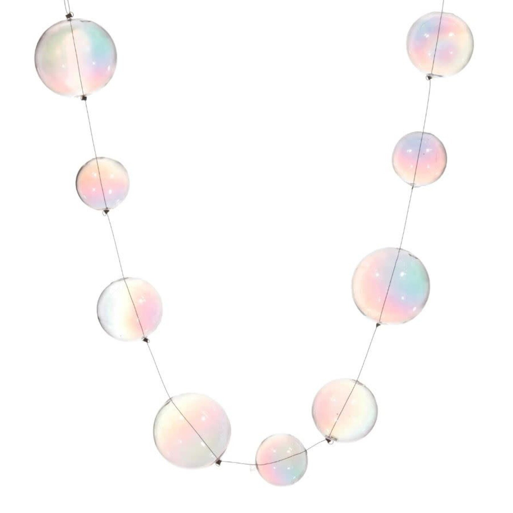 Jim Marvin Enterprises Glass Ball Garland 35''