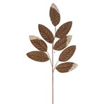 Jim Marvin Enterprises Bronze Leaf Silver Glitter Pick 27"
