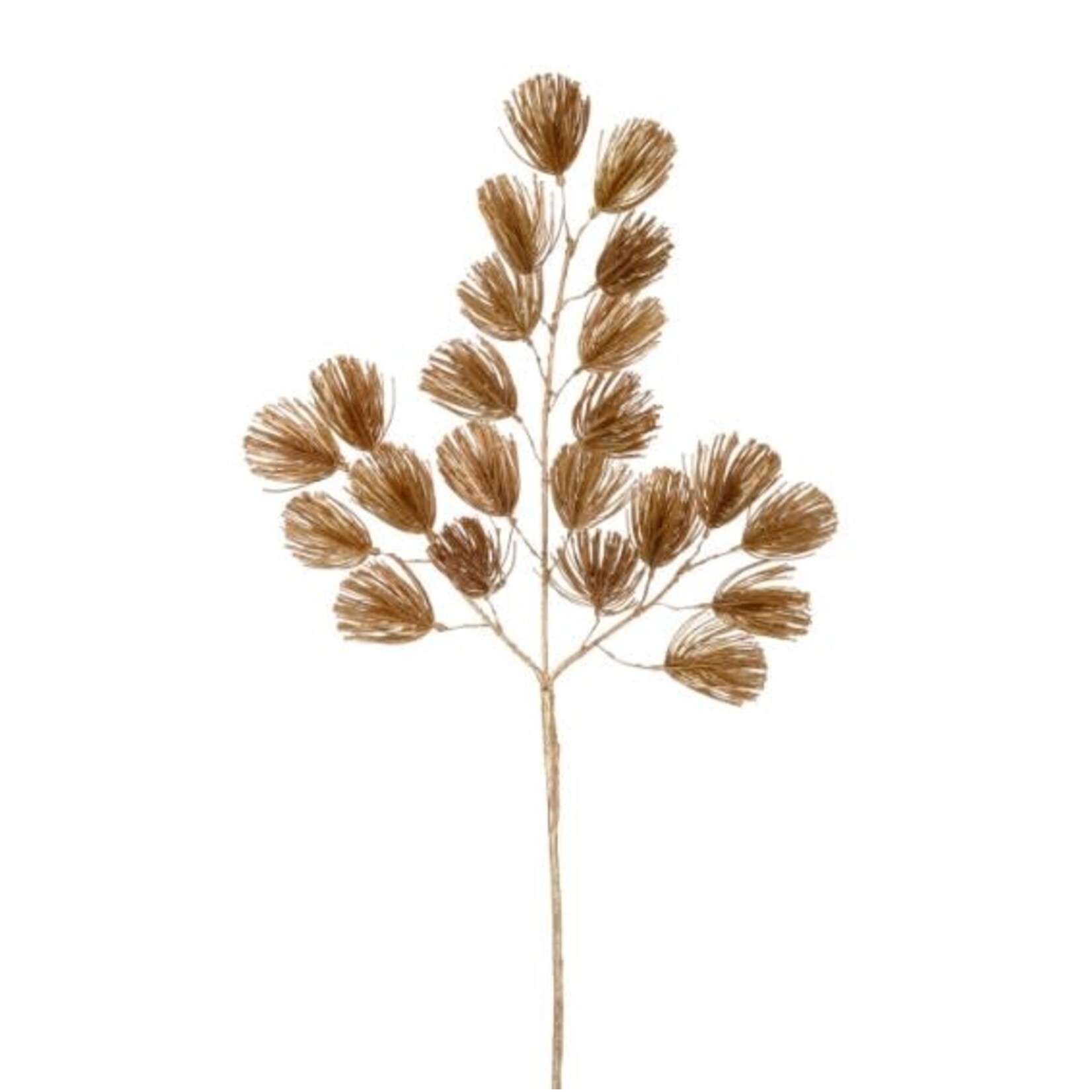 Winward Floral & Seasonal Decor Artificial Metallic Gold Pine Branch 35"