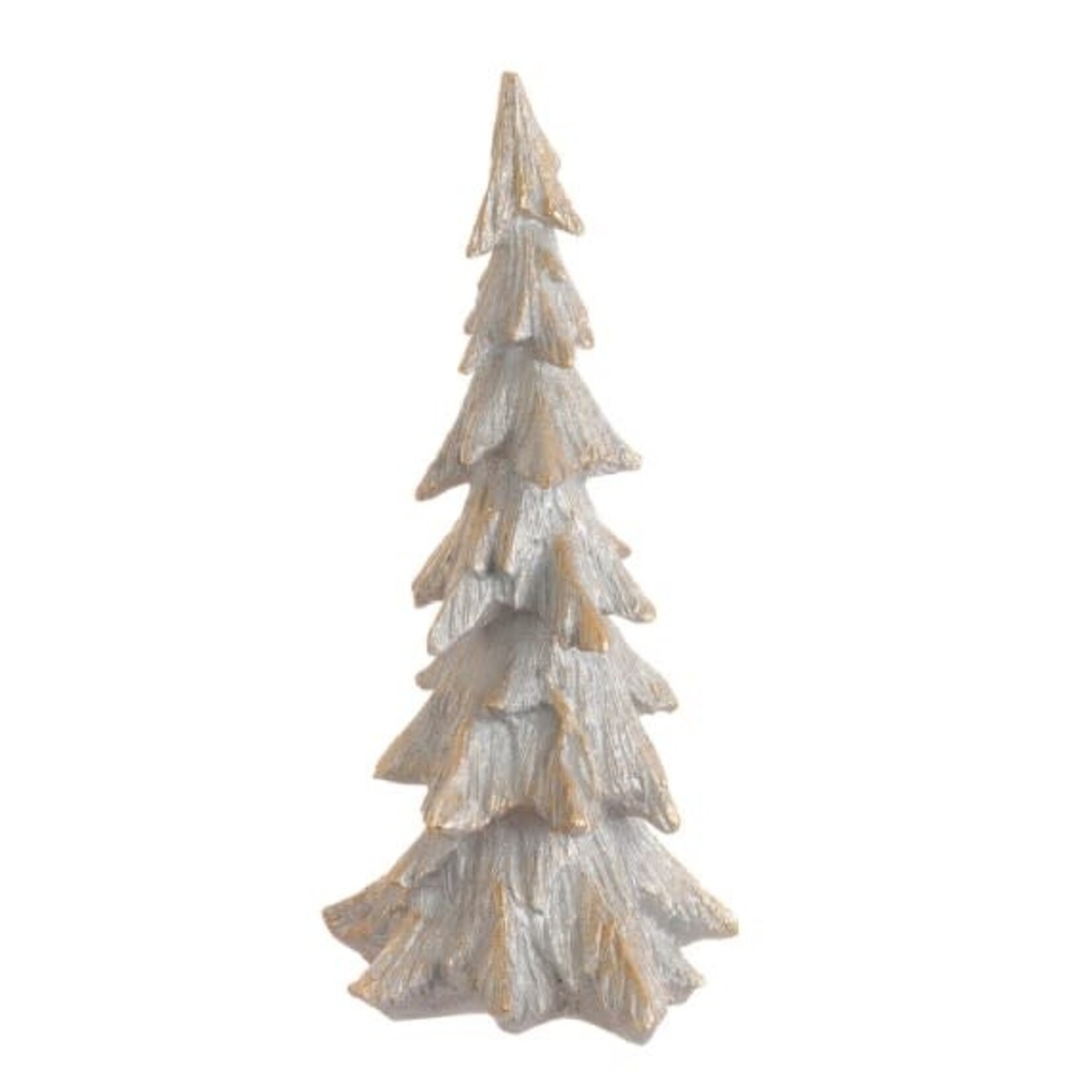 Winward Home White & Gold Table Christmas Tree