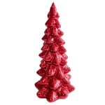 Winward Floral & Seasonal Decor Red Glass Christmas Tree
