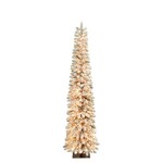 Winward Floral & Seasonal Decor Snowy Aspen Pine Pre Lit Tree