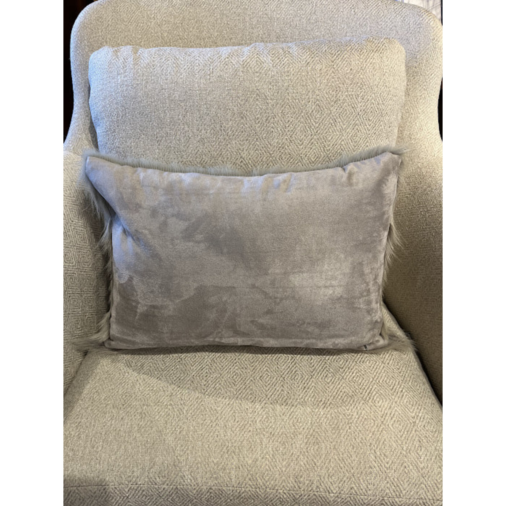 Decorum Home Corp Billy Gray Lumbar Throw Pillow