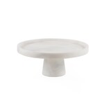 Marble Crafters High Round Cake Stand Honed Marble