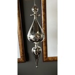 Jim Marvin Enterprises Shiny Silver Finial Ornament