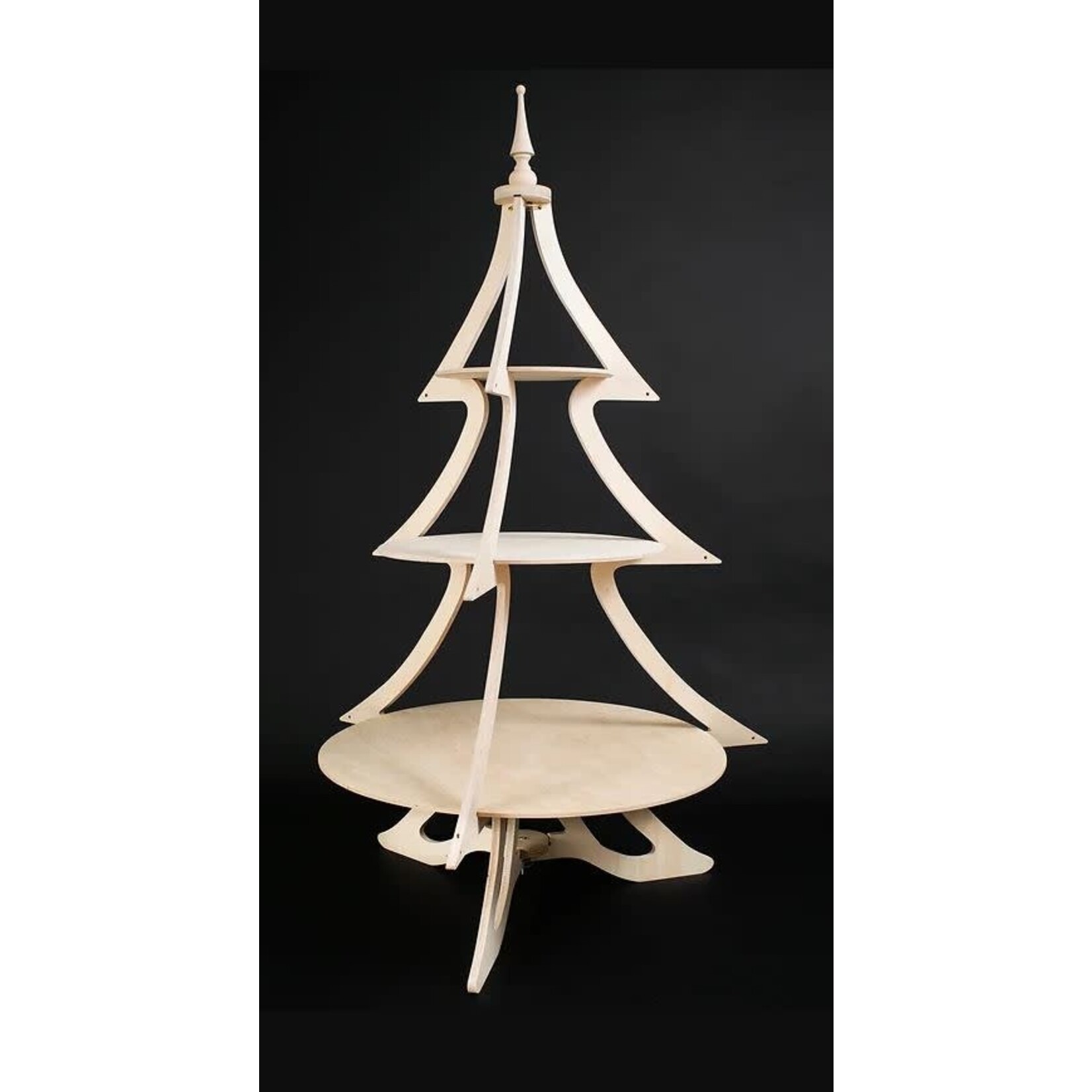 A Treasured Tree Tall Wood Traditional Tree Display