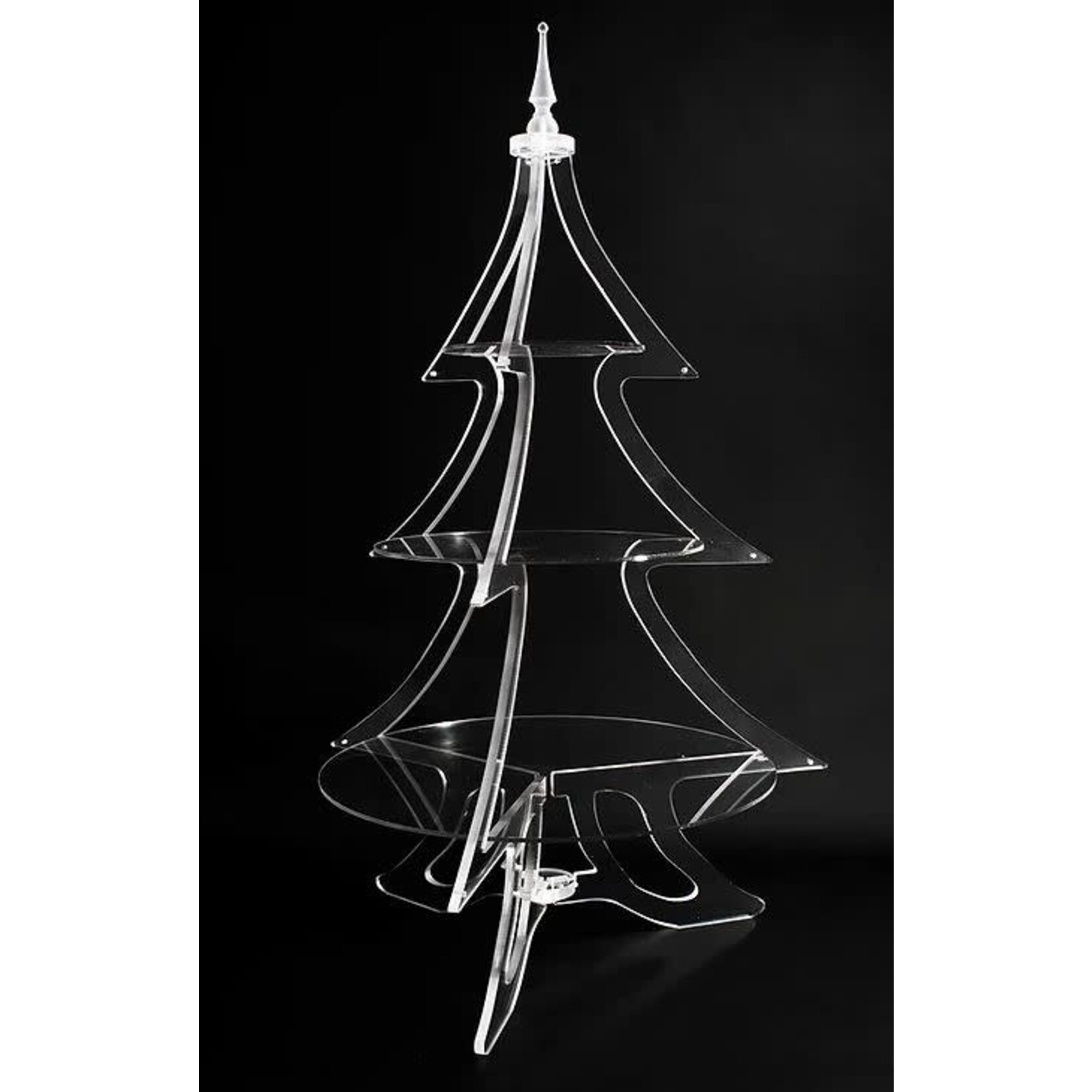 A Treasured Tree Tall Acrylic Traditional Tree Display