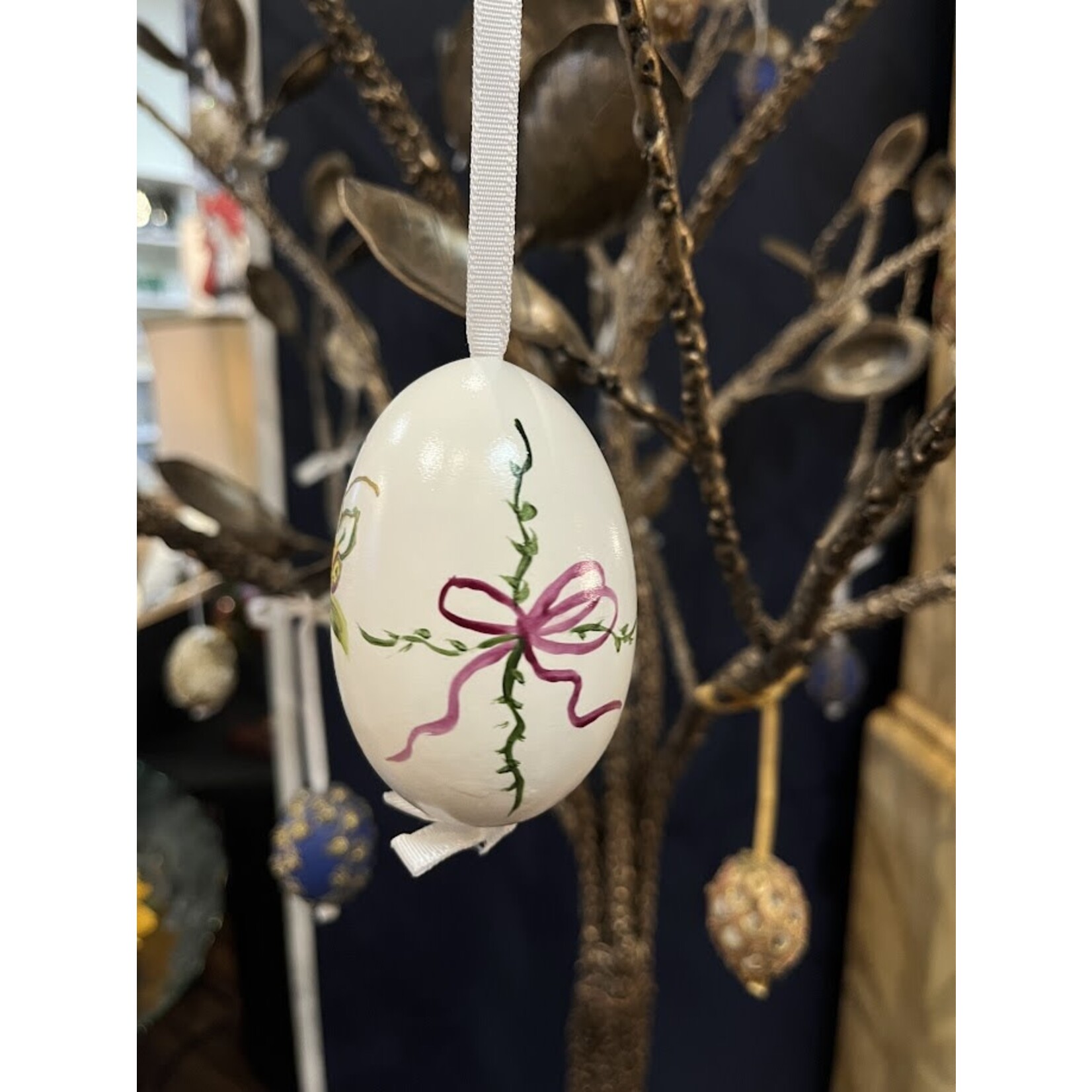 Peter's Seasons Hand Painted & Decorated Real Easter Goose Egg