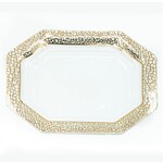 Annieglass Mosaic Serving Platters 24K Gold