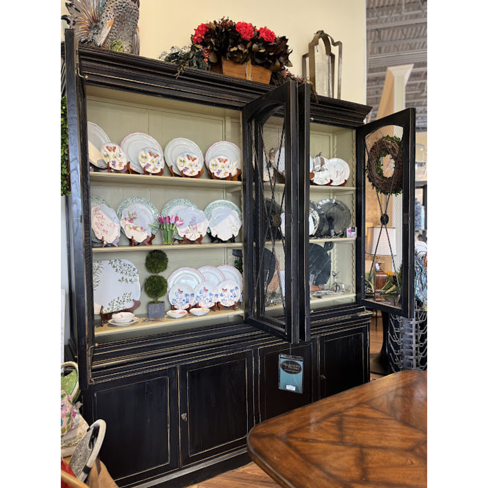 CTH Sherrill Occasional Black Bibliotheque Cabinet