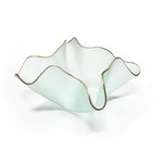 Annieglass Anemone Frosted Sculpture Bowl Small