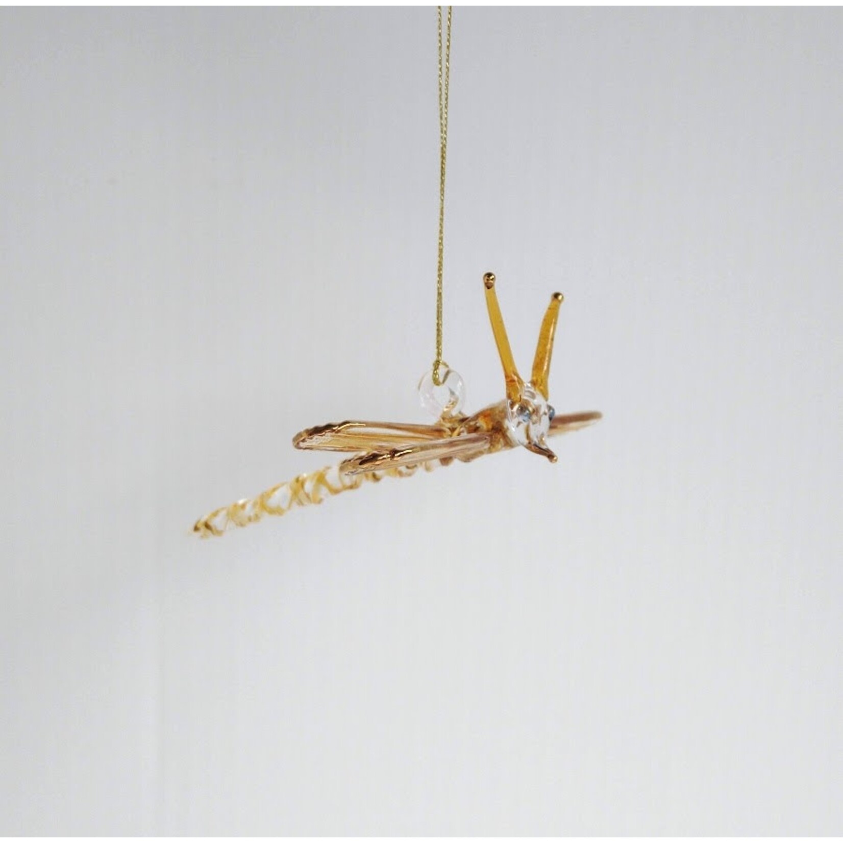 Unique Tradings Handblown Glass Dragonfly Ornament