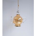 Unique Tradings Mouth Blown Glass Teapot Ornament