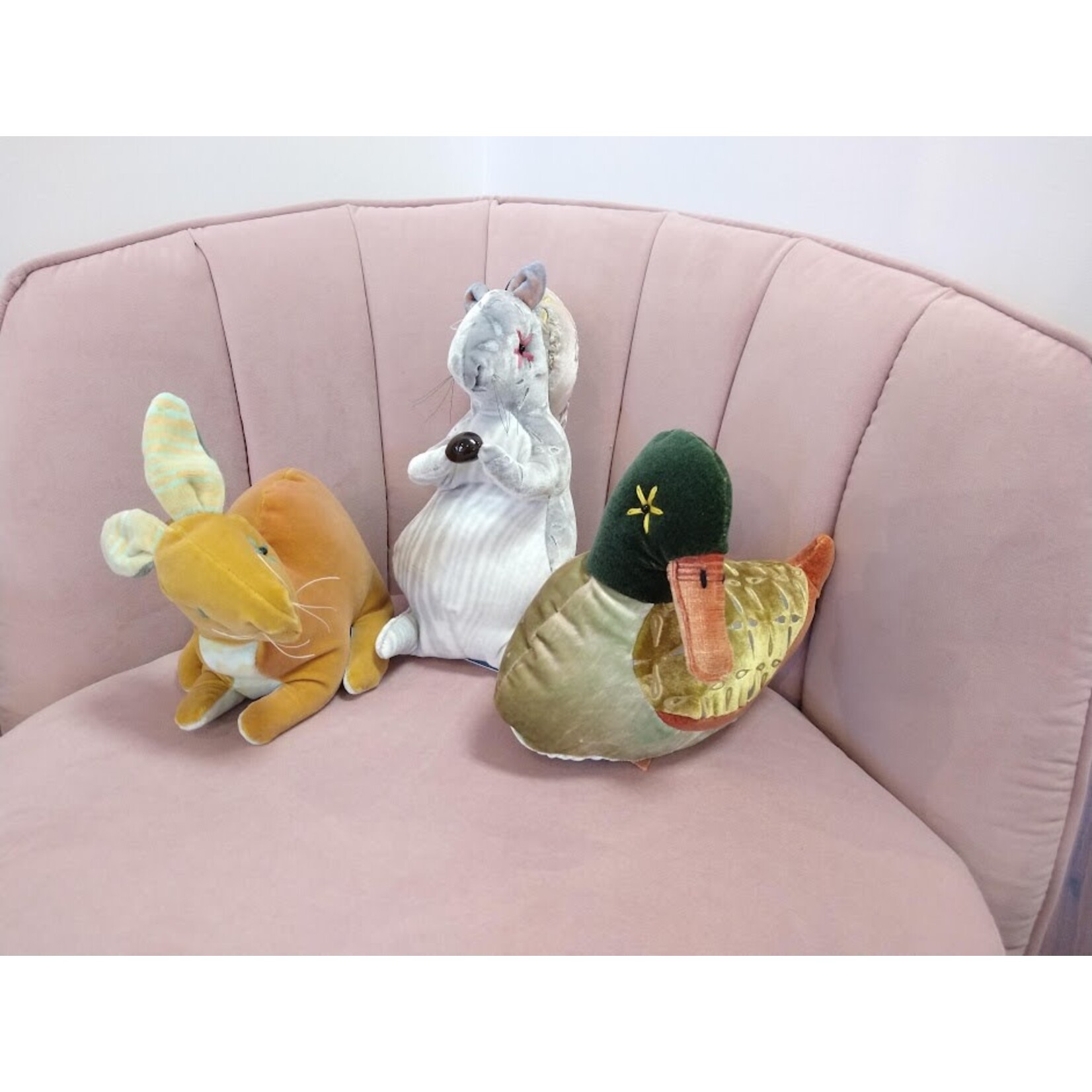 Kevin O'Brien Studio Hand Stitched Stuffed Animal Toy Plushie