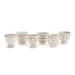 Napa Home and Garden Wakefield Handmade Mini Pot White Ash