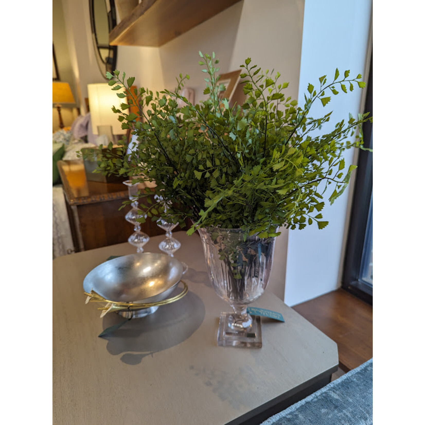 Napa Home and Garden Faux Maidenhair Fern Stems Bundle of 7