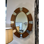The John Richard Collection, LLC Rosewood Faceted Mirror