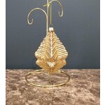 Two's Company Metallic Glass Ornament Medium