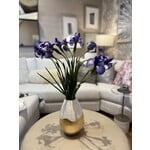 Napa Home and Garden Dutch Iris Faux Stem 35" Purple