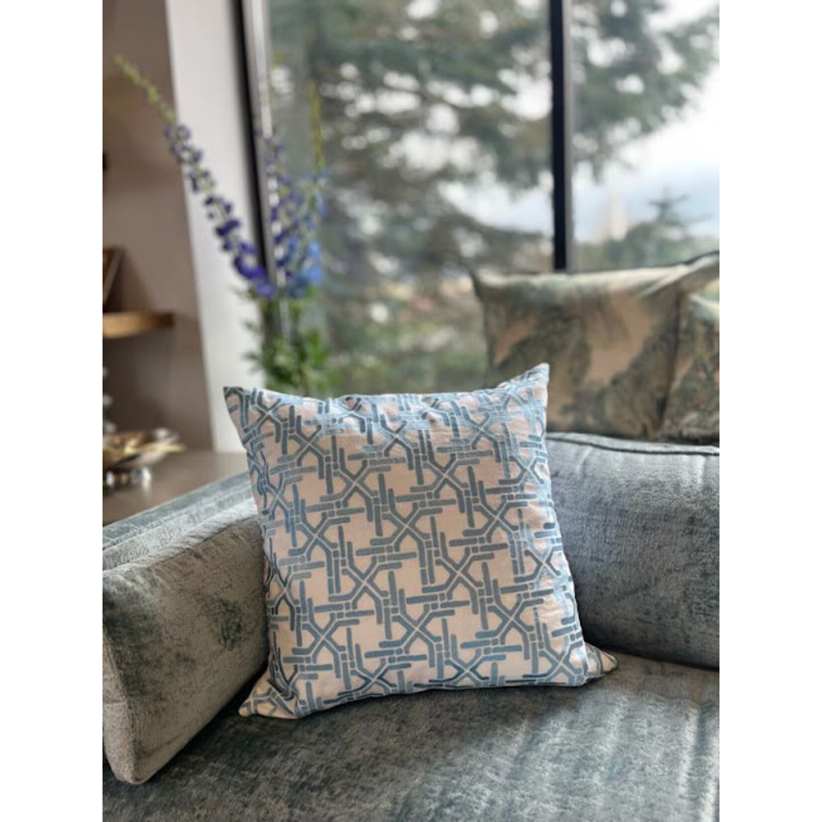John Robshaw Textiles Girik Decorative Pillow with Insert 22x22