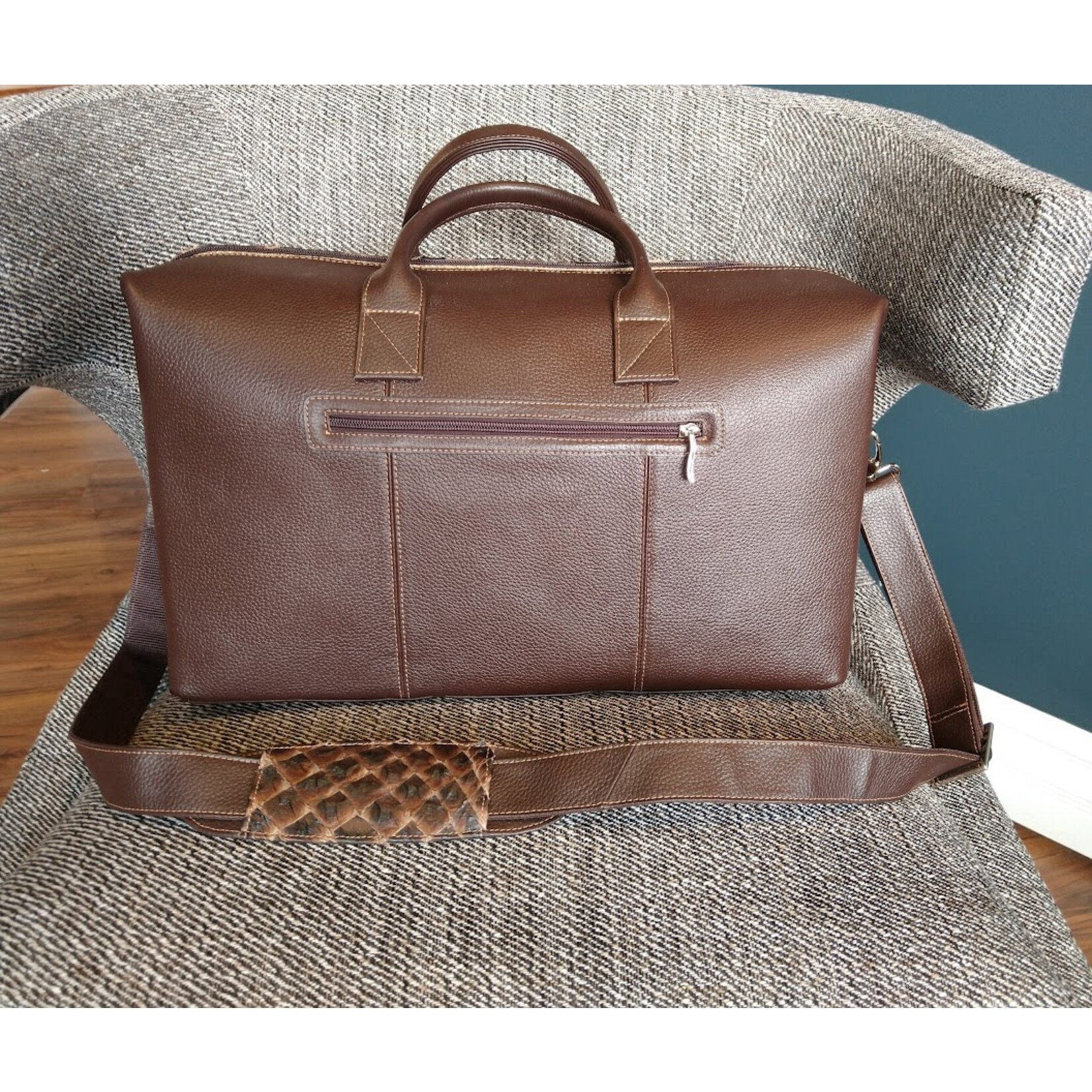 John Cole Edward Brown Paiche Duffel Bag