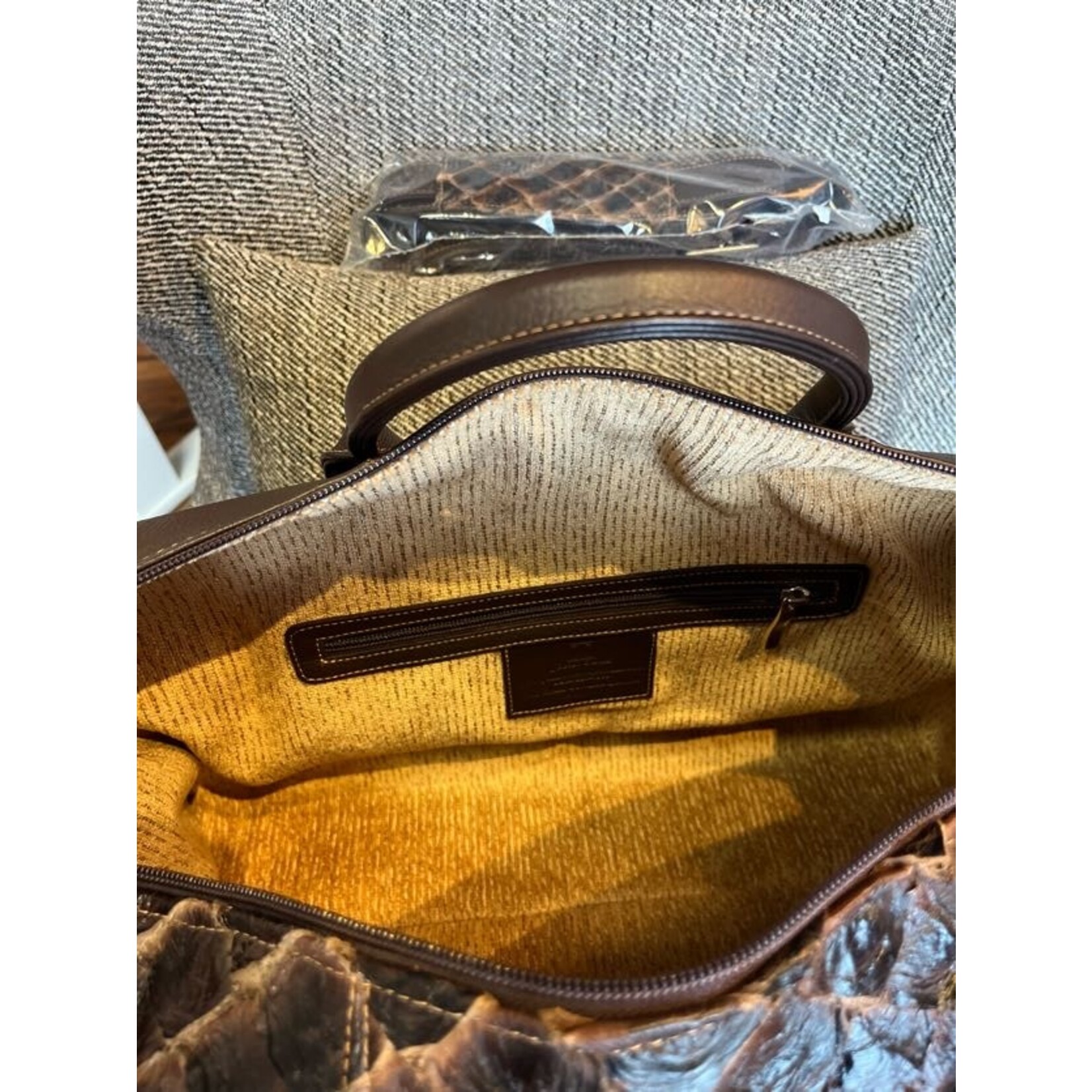 John Cole Edward Brown Paiche Duffel Bag