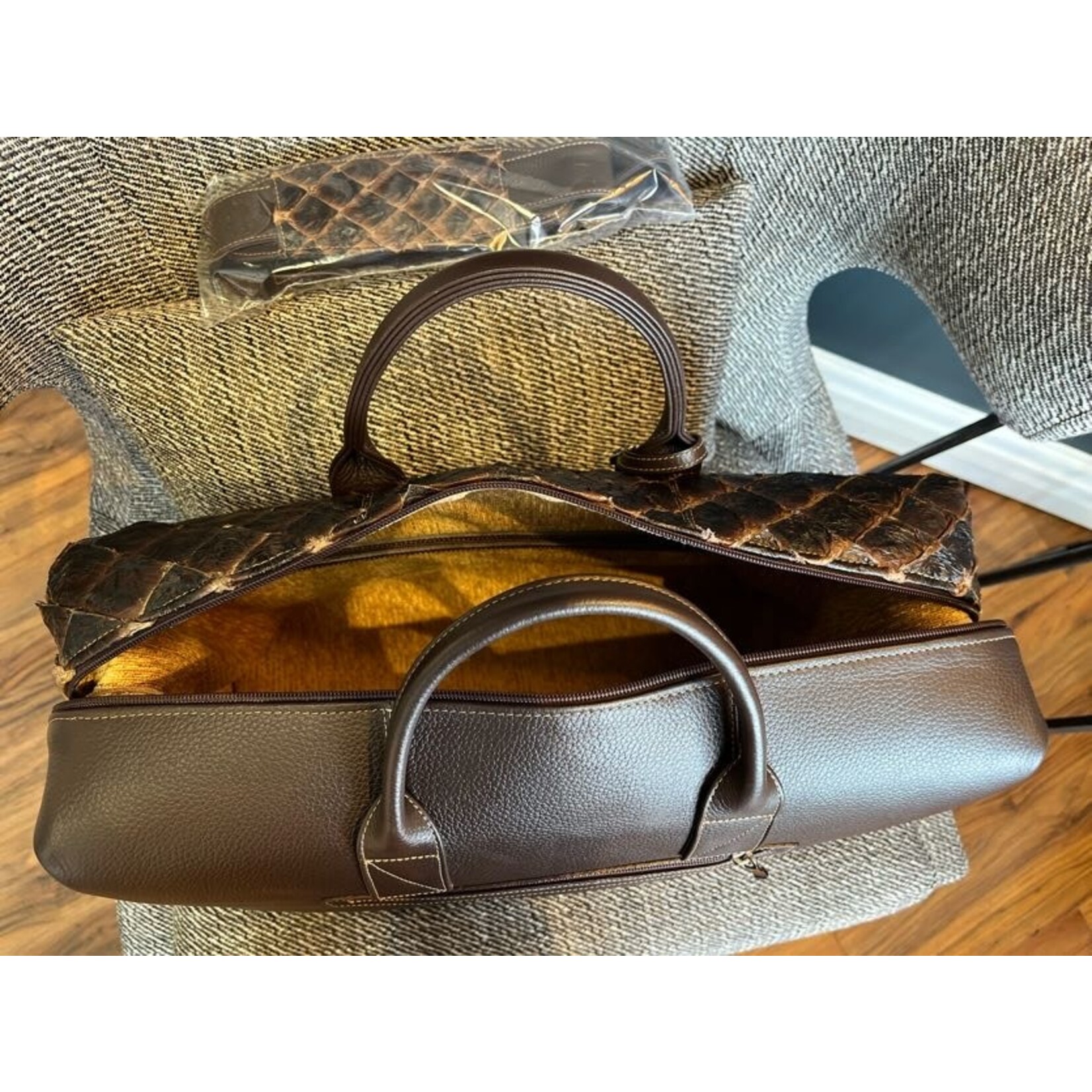 John Cole Edward Brown Paiche Duffel Bag