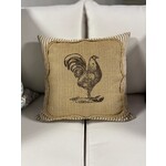 Eastern Accents Foghorn Leghorn Pillow 16x16 Rooster