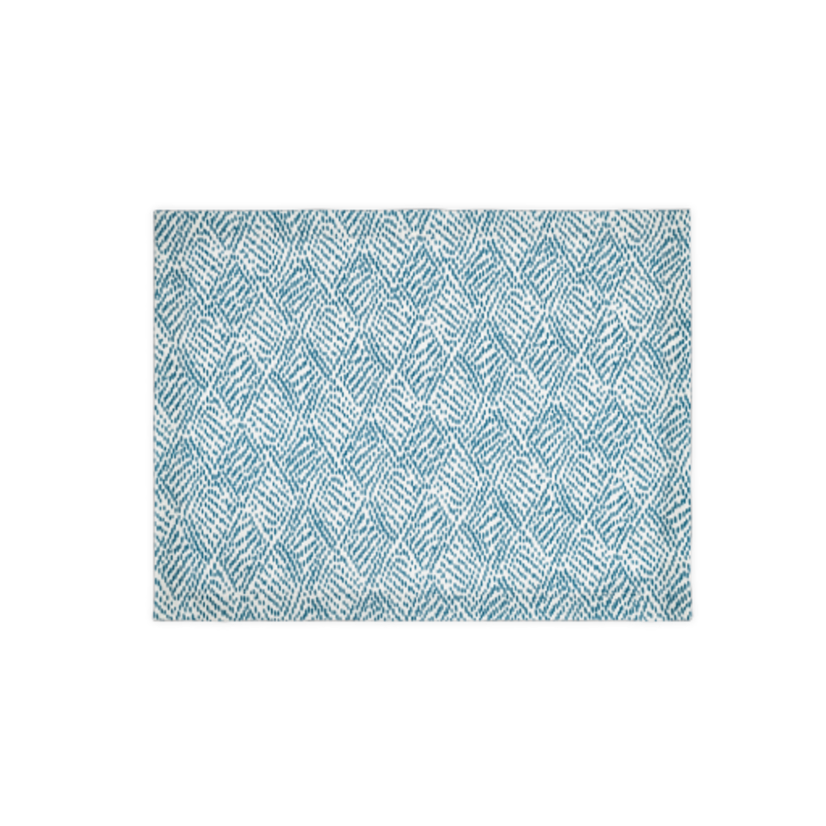 Matouk Duma Diamond Blue Linen Placemat