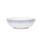 Juliska Sitio Stripe Coupe Bowl Delft Blue