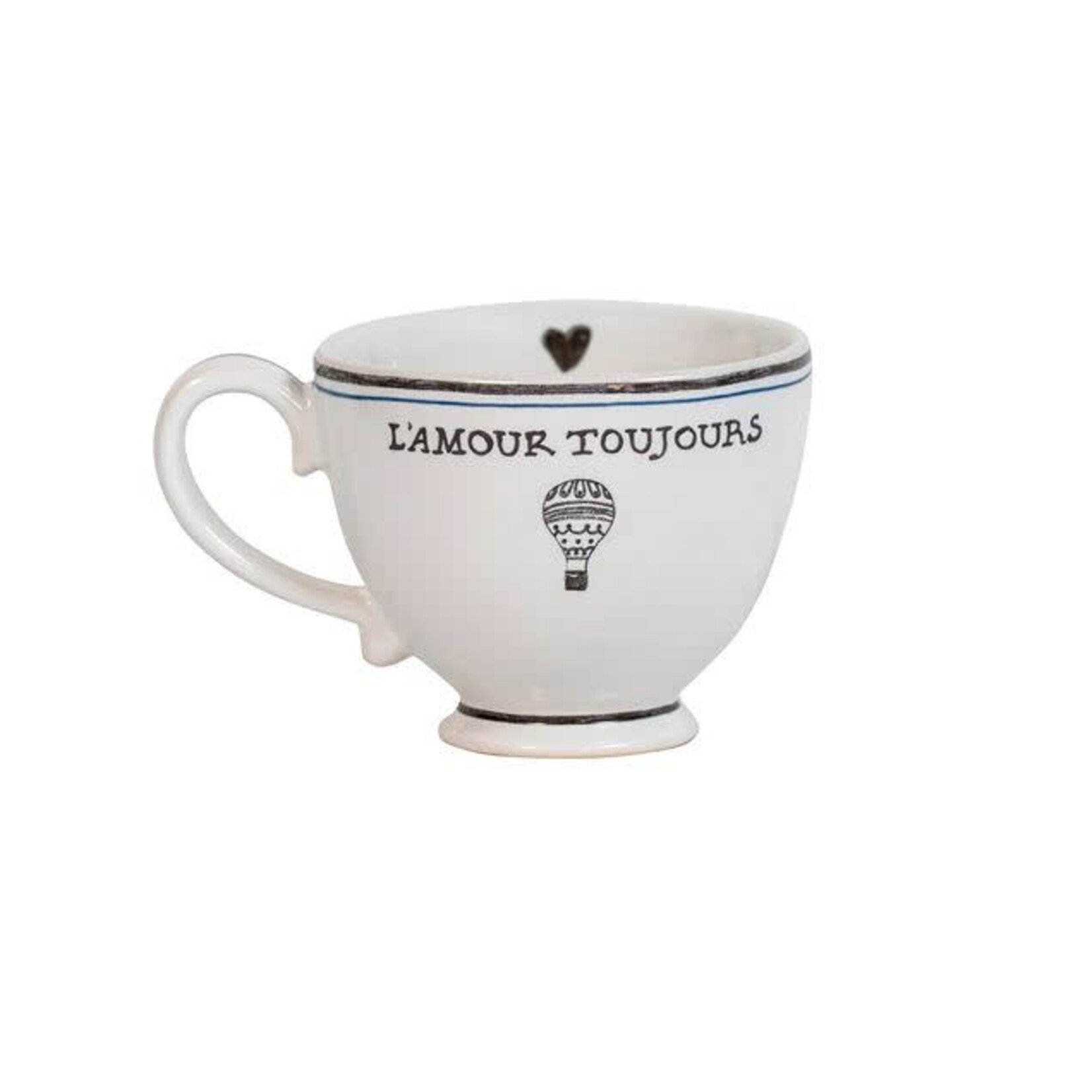 Juliska L'Amour Toujours Breakfast Coffee Cup