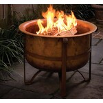 Flaming Gorge Rustic Acadia Copper Fire Pit 36"