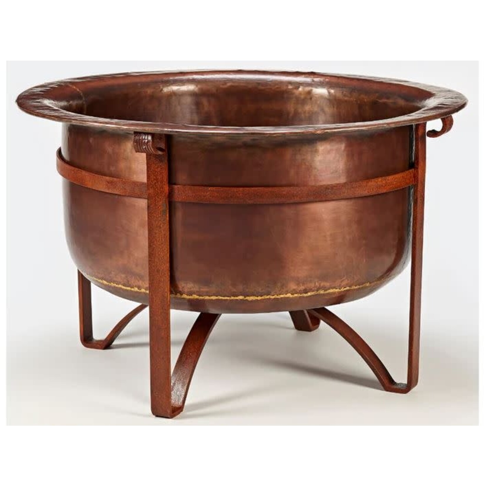 Flaming Gorge Rustic Acadia Copper Fire Pit 36"