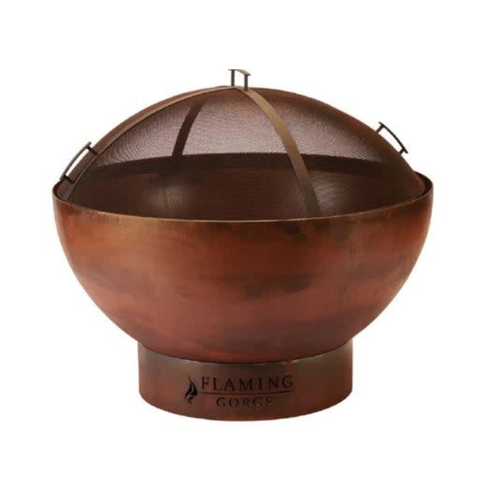 Flaming Gorge Gobi Corten Steel Fire Pit 40"