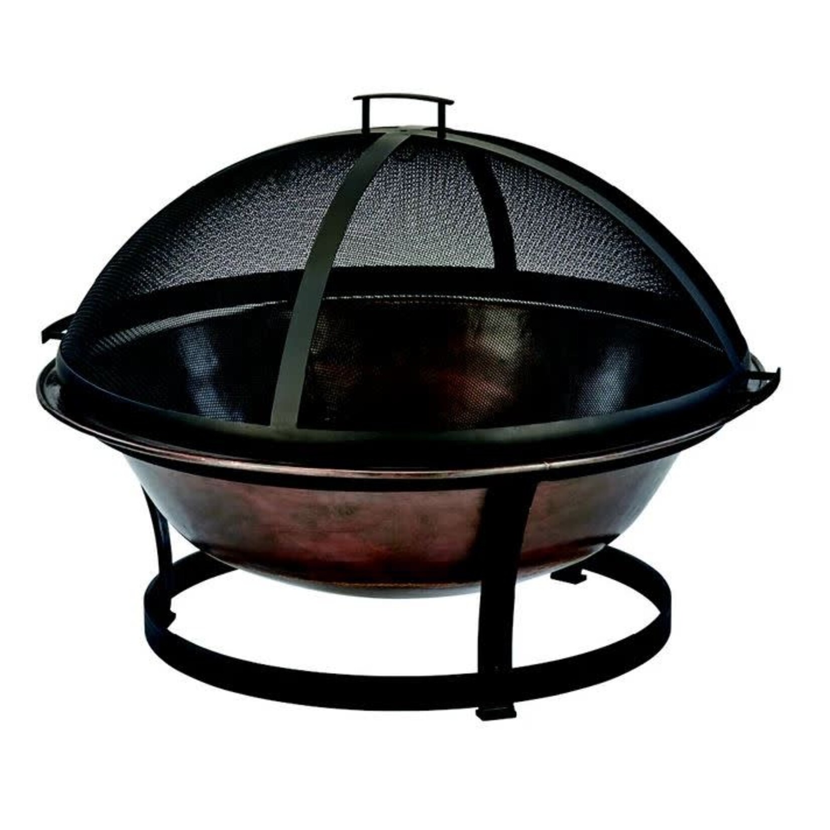 Flaming Gorge Del Mar Copper Fire Pit  36"