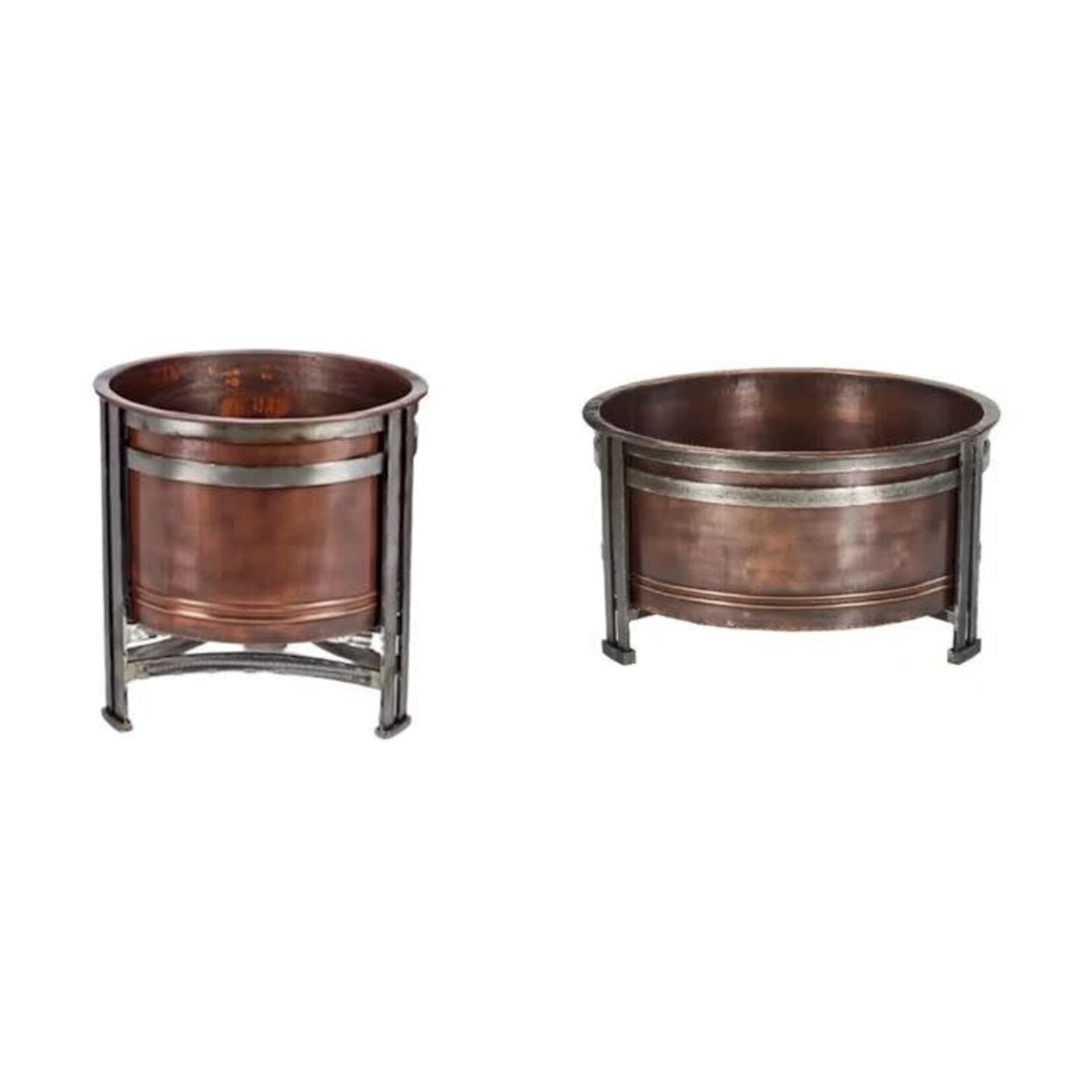 Flaming Gorge Chicago Copper Fire Pit 30"
