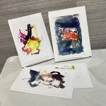 Jack Mernin Abstract Watercolor Greeting Card