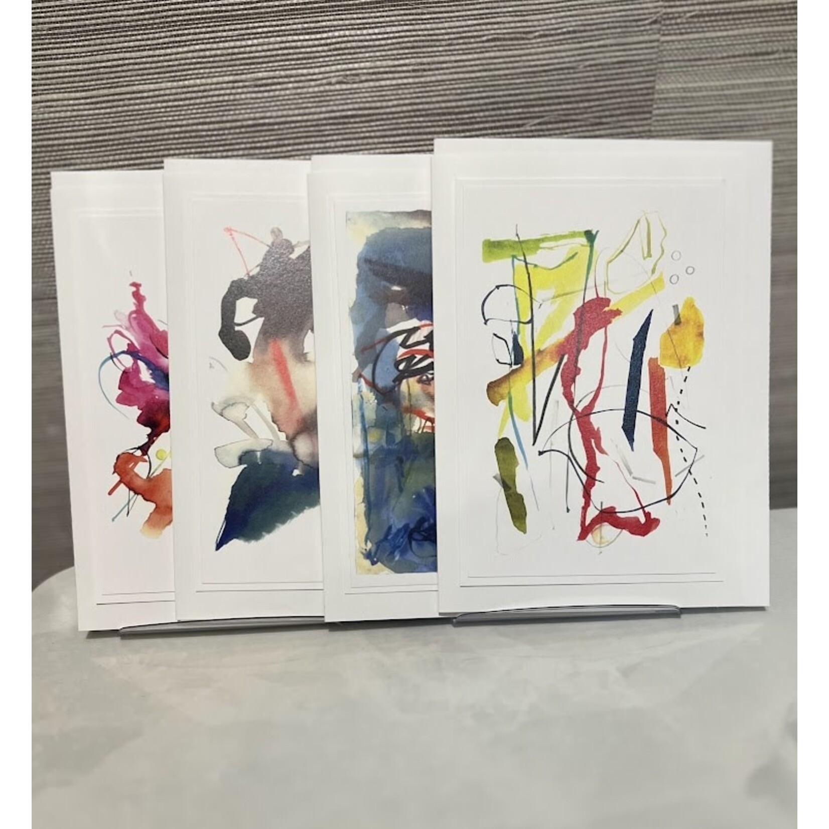 Jack Mernin Abstract Watercolor Greeting Card