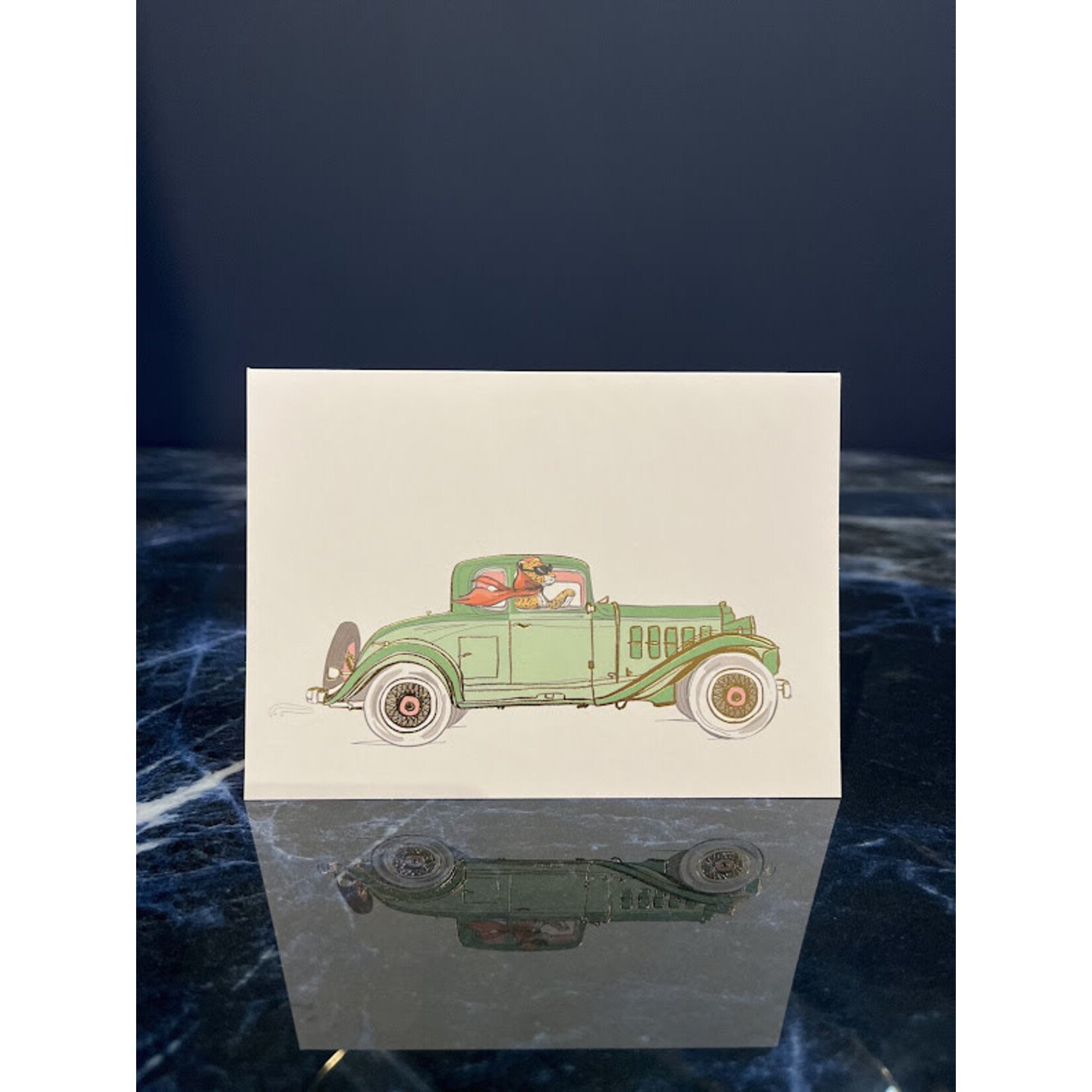 Good JuJu Ink Classic Car Greeting Card