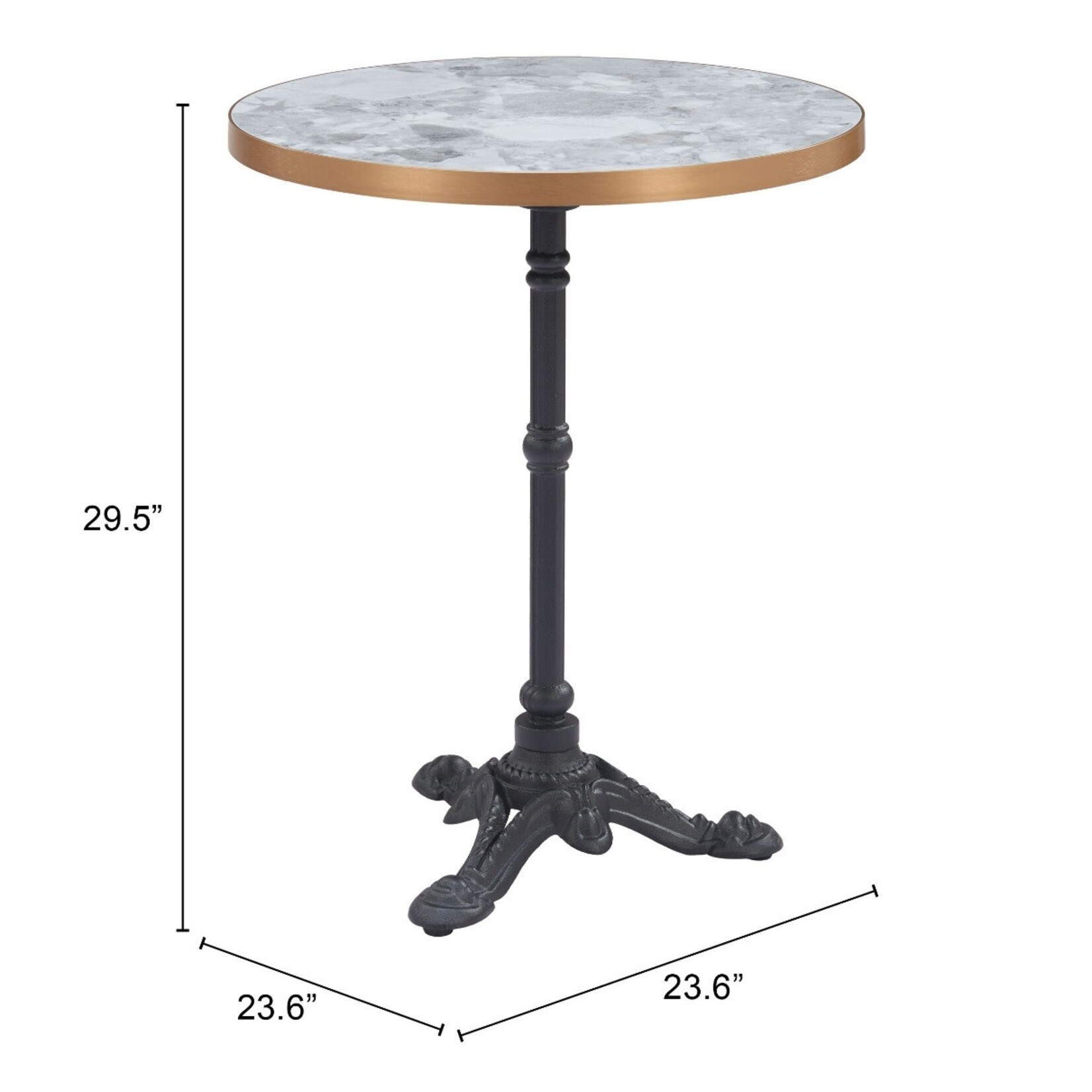 Zuo Modern Gazebo Bistro Dining Tabl