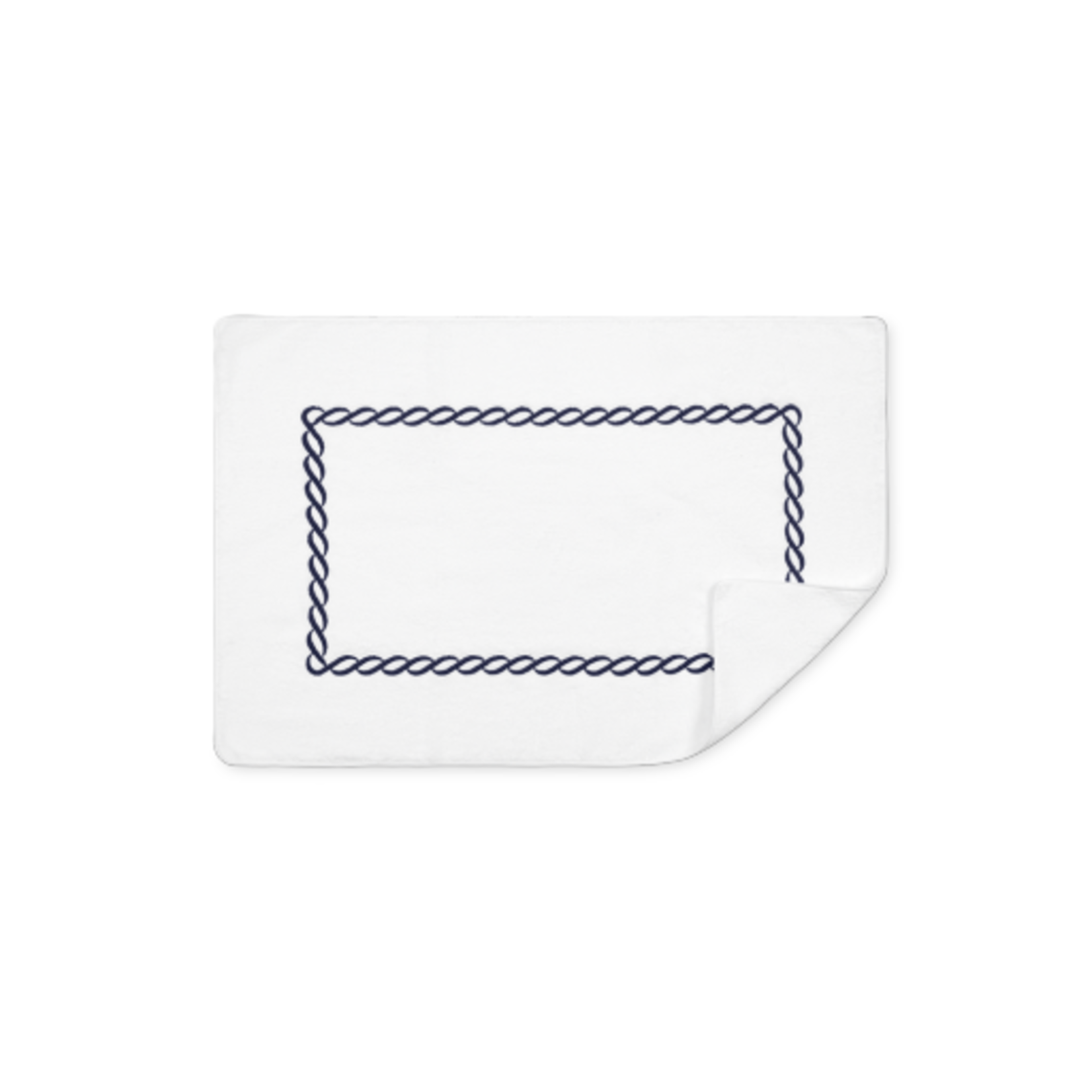 Matouk Classic Chain White Cotton Towel