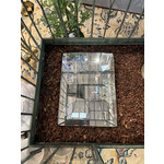 Carole Stupell LTD Emerald Shaped Glass Terrarium Circa 1960's